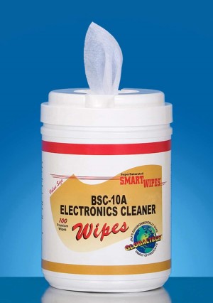 BSC-10A Electronics Cleaner, 100 ct., 6" x 9"